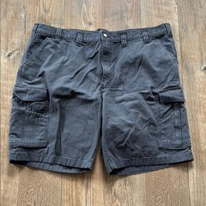 Carhartt | Size 46 Men’s Gray Black Cargo Shorts